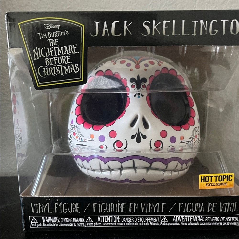 Hot Topic Exclusive Jack Skellington Vinyl Figure - Multicolor
